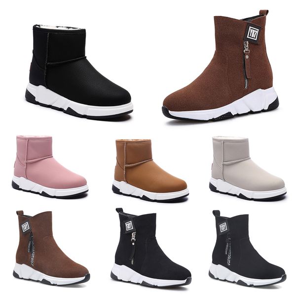 

non-brand designer shoes speed trainer casual sock shoe brown black pink beige flat fashion women runner socks sneakers 36-40 style #298