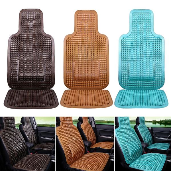 

1pc summer cool pvc beaded car seat cover massage car seat cushion