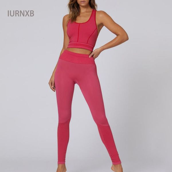 

workout clothes suifitness jogging suits sports wear for women gym yoga sets outfit sport set, White;red