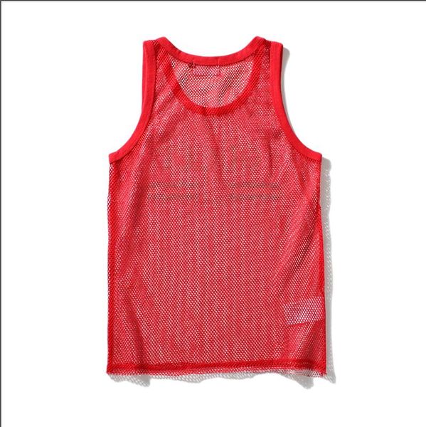 

fashion men' vest letters sports fitness bodybuilding new fitness clothes vest clothing perspective men' underwear shirt m-xxl, White;black