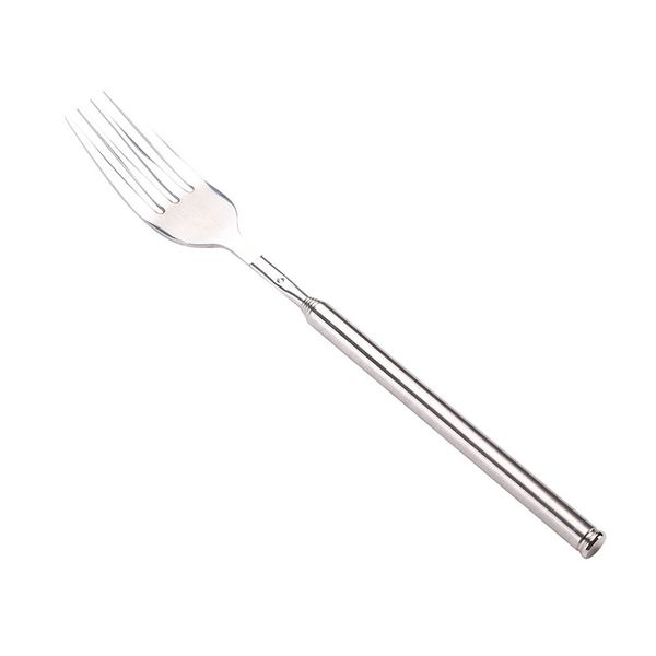 

creative extendable fork stainless steel telescopic fork kitchen tool