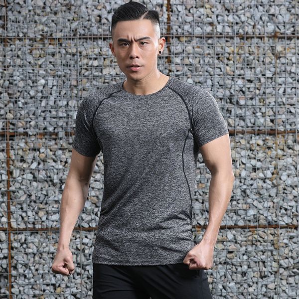 

summer outdoor cationic t-shirt men and women fast dry t-shirt, couple sports fitness yoga suit, White;red