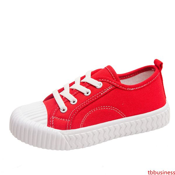 

2020 autumn new kids canvas shoes girls boys breathable casual candy color children's biscuit shoes size 21-33