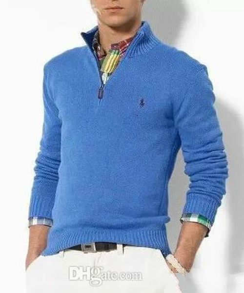 

2019 quality new zipper weater ca hmere weater jumper pullover winter men polo weater men weater