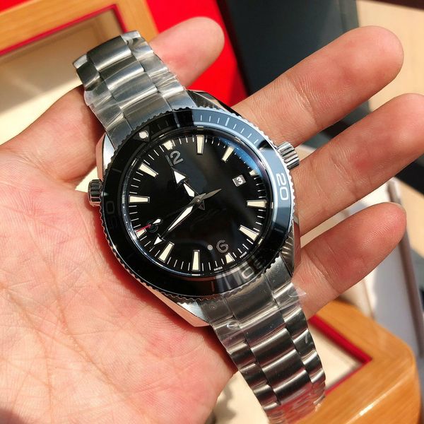 

men watches eta2892-2 automatic movement waterproof 316l steel mineral wristwatch 26.5mm mechanical watch for men 2020 new design 14, Slivery;brown