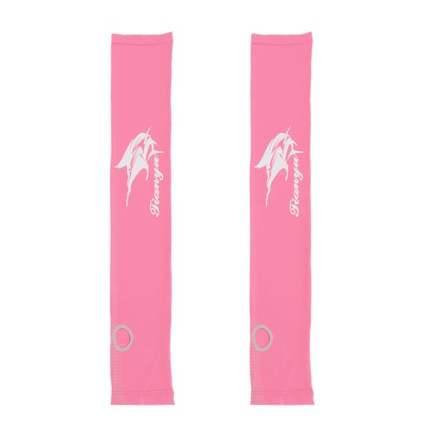 

1 pair golf sun protection cooling arm sleeves cycling fishing driving