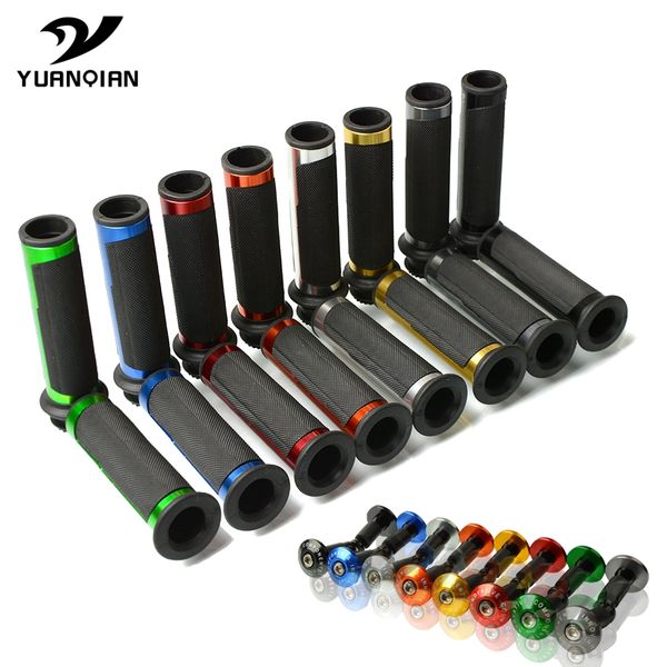 

new motorcycle 7/8" 22mm handlebar hand grips handle bar end for tmax t-max 530 500 r1 2004-2013 cbr250r 2011-2013