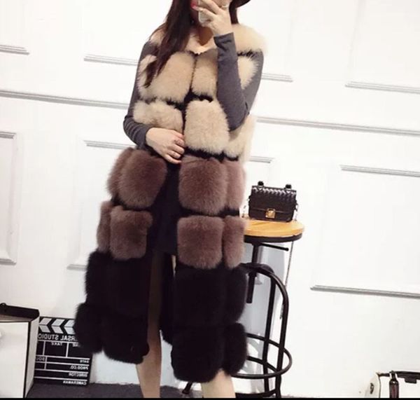 

2019 white thick warm fur long sleeve o-neck jacket winter fashion women faux fur furry coat outerwear overcoat plus size 3xl, Black