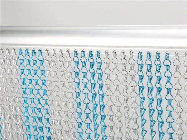 

durable anodized aluminum chain fly screen / chain curtain