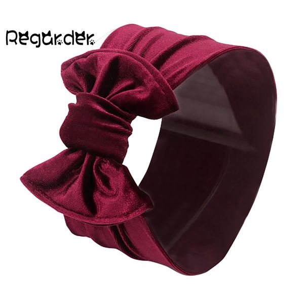 

мода vintage solid colors velvet bow knot hairband женщины волос головы обруча сладкие девушки упругие волос оголовье аксессуары # p3, Slivery;white