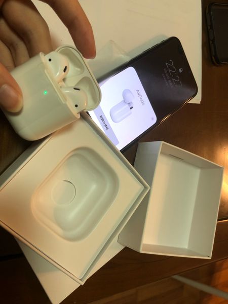 

New arrival wirele bluetooth earbud head et earphone airpod 2 with pop up window function work touch wirele charge