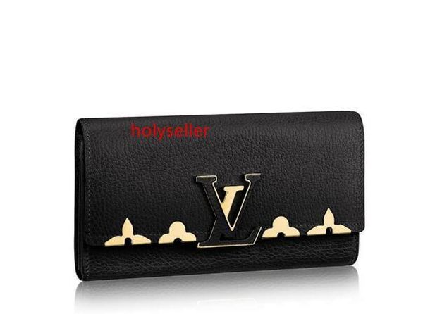 

capucines wallet m64551 new women fashion shows exotic leather bags iconic bags clutches evening chain wallets purse
