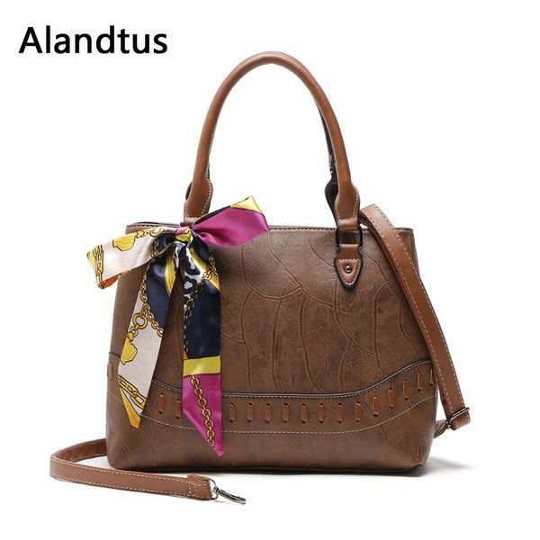 

alandtus soft leather women handbags casual totes bag vintage crossbody bags for women shoulder bag 2019 ladies messenger