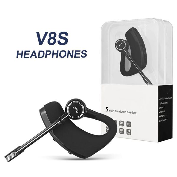 

V8 Bluetooth наушники Беспроводная гарнитура громкой связи Bluetooth наушники Легенда беспроводные стерео наушники для iPhone Samsung Free DHL 32XY