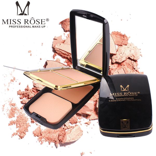 

Mi ro e 2 color powder cake 1 color cream foundation fa hion belt air cu hion repair powder makeup