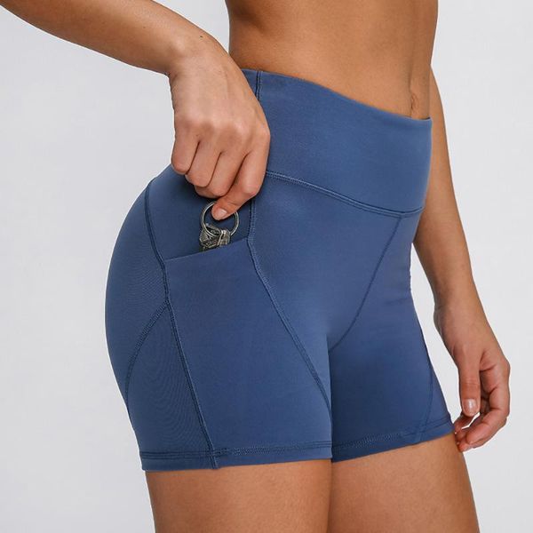 

anti-sweat plain jogging sport athletic shorts women high waisted soft cotton feel fitness yoga shorts with two side pocket, White;red