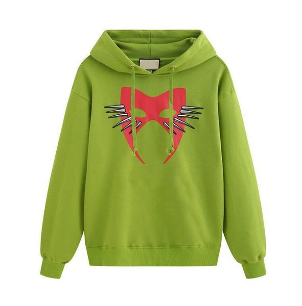 

2019 luxury hoodies sweatshirts men women mask designer hoodie hip hop fashion brand hoodies clothing size m-xxl, Black