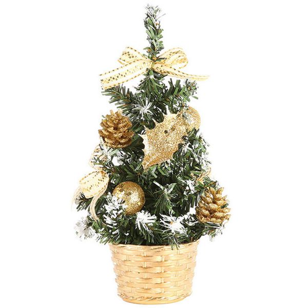 

mini desk decoration christmas pine gift diy home christmas tree table artificial bedroom party