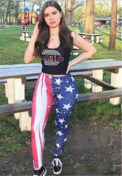 

new fashion designer womens pants summer casual european and american printed trousers for womens wearing pants, Black;white