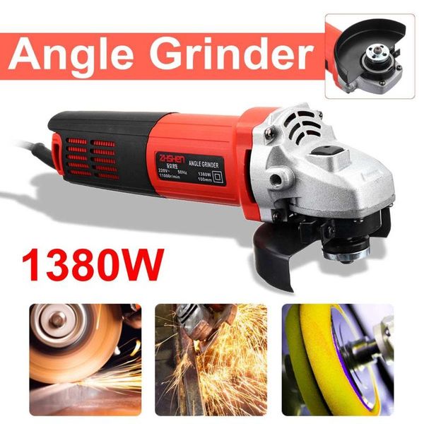 

1380w 220v/50hz 11000r/min angle grinder electric angle grinding cutter cut off power tool