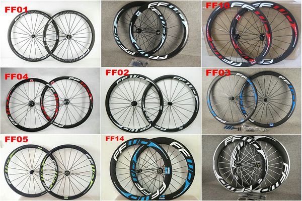 

china oem ffwd 50mm carbon road wheels wheelset clincher/tubular matte/ glossy bike wheelset many colors