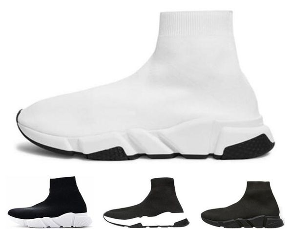 

triple black socks shoes speed trainer men black white black red blue oreo running shoes race runners women designer sports shoe size 36-45