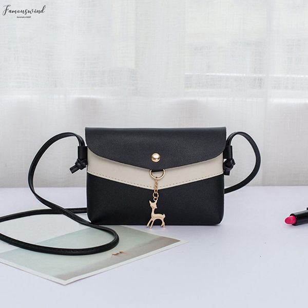 

girls fashion messenger bag fawn pendant lady shoulder bag satchel tote crossbody bag for women 2020 bolsa feminina drop shipping a30
