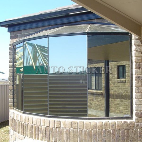 

50cm*200cm/lot mirror silver solar window film insulation uv reflective one way privacy car home office decoration