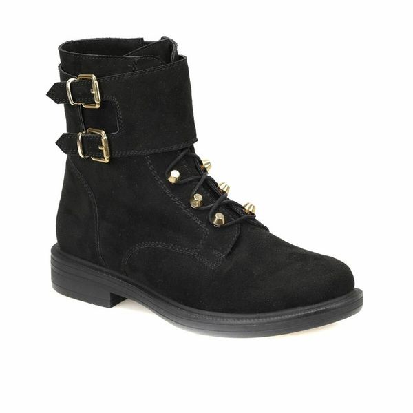 

flo 18k-013 black women boots butigo