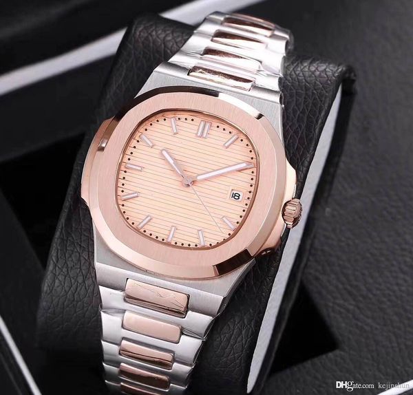 

2020 новый автоматический механизм 39 мм top fashion watch no battery watch model сапфировое стекло часы часы из нержавеющей стали, Slivery;brown
