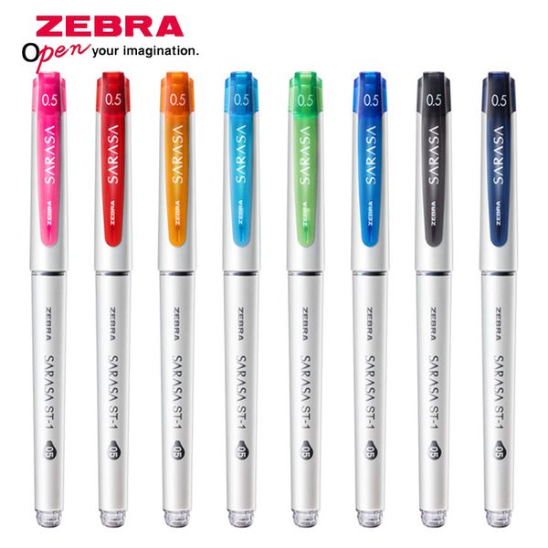

zebra sarasa color neutral pen jjz58 0.38/0.5mm candy color pen clip large capacity students take notes