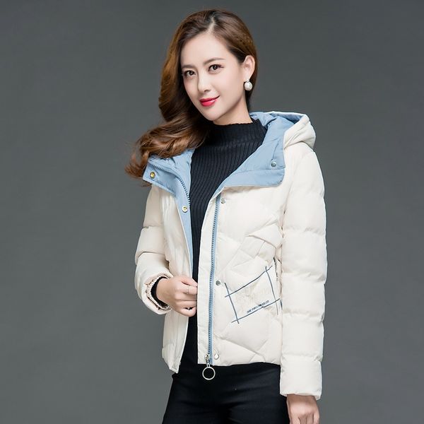 

kmetram winter jacket women thick fashion parka women clothes 2019 down cotton coat female jacket korean parkas manteau femme my, Black