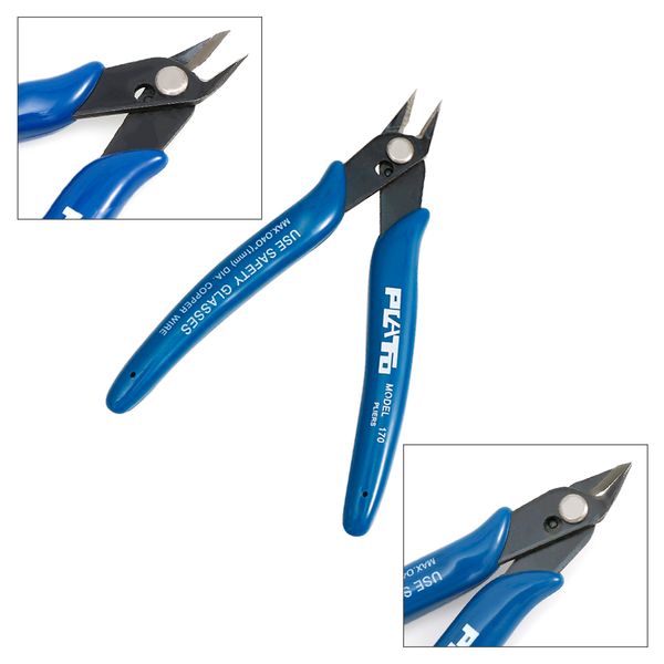 

1pcs bule flush side shear cutter clipper cutting beading pliers for jewelry wire tools jewelry pliers tools & equipment kit