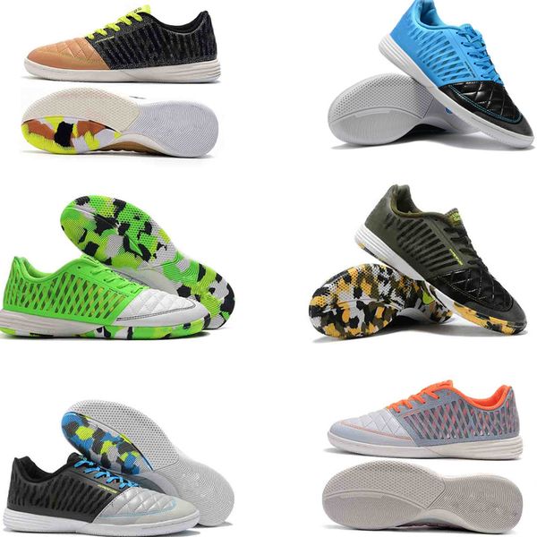 

2019 mens soccer shoes lunar gato ii ic indoor soccer cleats first md football boots low ankle