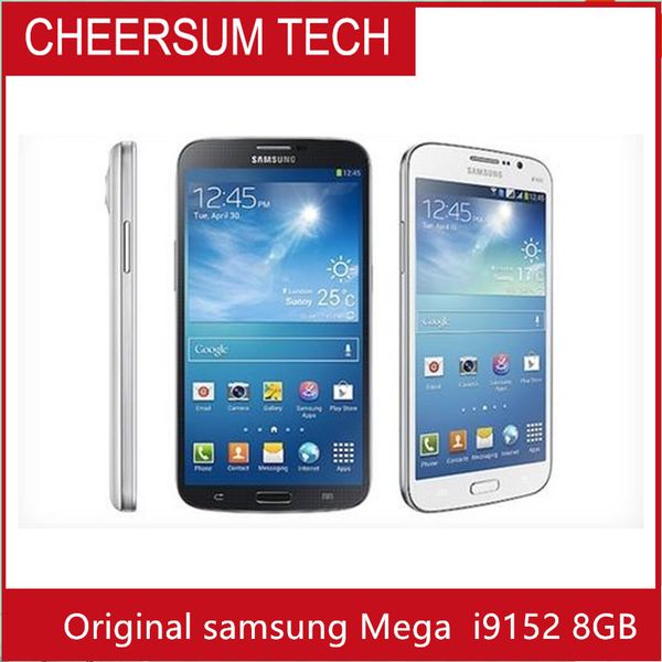 

refurbished samsung galaxy mega 5.8inch i9152 i9152 smartphone 1.5gb/8gb 8.0mp wifi gps bluetooth wcdma 3g 2g unlocked cell phone