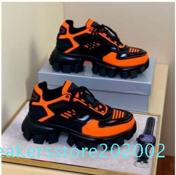 

new designer name brand man casual shoes flat kanye west fashion wrinkled leather lace-up high trainers runaway arena shoes wmwc s02, Black