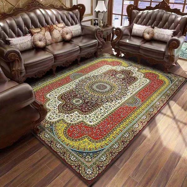 

2020 various anti-slip geometric carpet rug coffee table with soft short velvet in rectangle shape in parlor kids room door mat