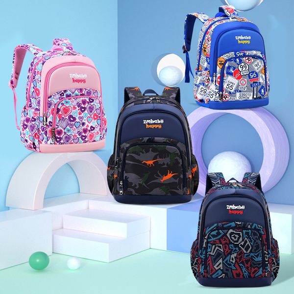 

new children school bag boys girls cartoon kindergarten schoolbags kids orthopedic backpacks mochila escolar
