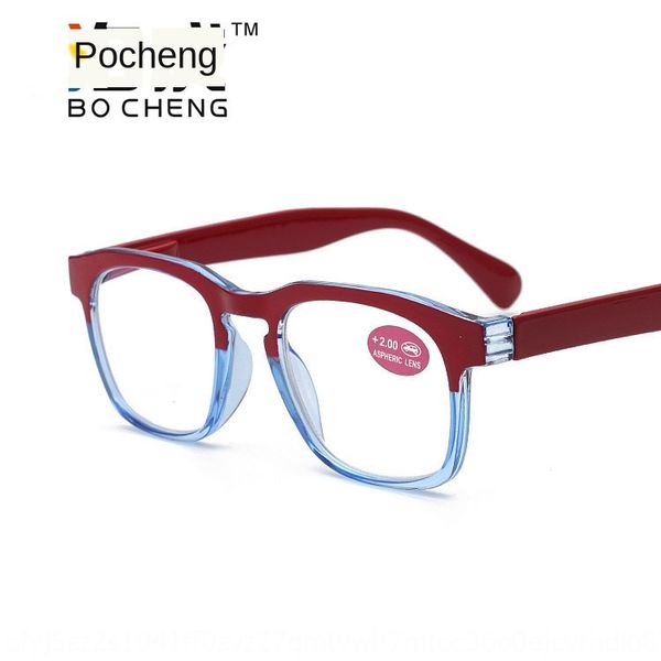 

2019 men's and women's super light full presbyopic glasses frame big face 100-350 degree presbyopic glasses, Silver