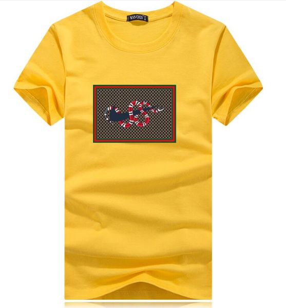 

monc мужские крокодил дизайнер футболки новая мода лето мужчины tshirt повседневная футболка с коротким рукавом экипаж шеи хлопка смесь марк, White