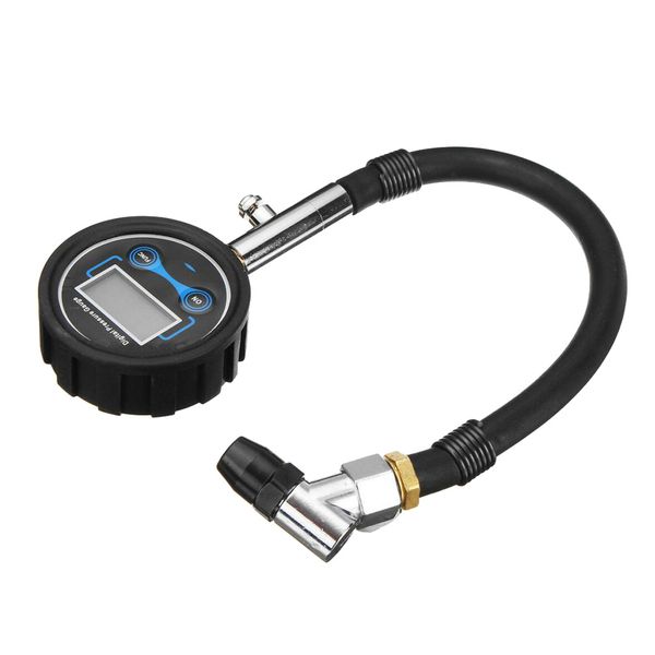 

portable accurate tyre air pump gauge 0-200psi car auto truck motorcycles