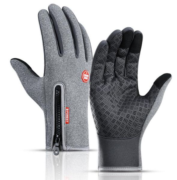 Touchscreen-Handschuhe, kältebeständig, für Herren und Damen, Sporthandschuhe, Fleece, verdickt, Winter, Outdoor, Reiten, Ski, warm, wasserdicht, leicht, Yakuda Fitness online