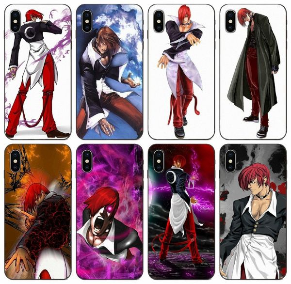 

tongtrade] the king of fighters iori yagami case for iphone 11 pro x xs max 8 7 6s 6p 5s 5p galaxy j5 honor 10 20 htc desire 530 cover case