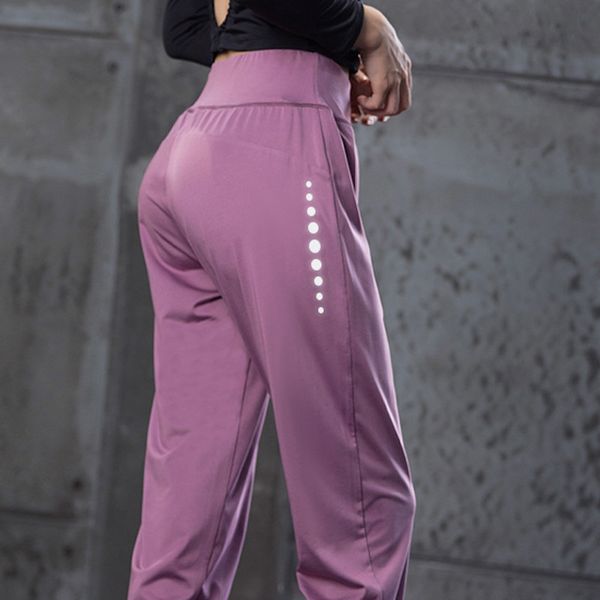 

u 3m reflective печати сыпучие спортивные штаны женщины открытый фитнес брюки высокого качества обучение тренажерный зал тренажерный зал спо, Black;blue