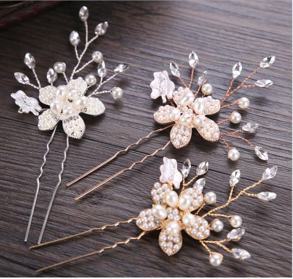 

hairpin handmade bridal tiara bridal hair accessories bridal jewelry, Silver