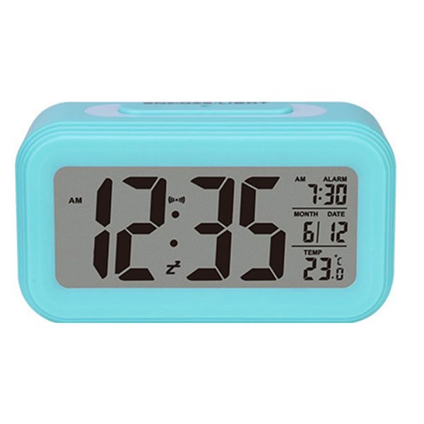 

digital alarm clock electric mini travel desk living room bedroom display decor kitchen led light kitchen dinning bar
