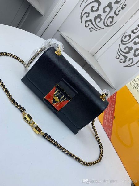 

2020 new designer bags chains genuine leather single-shoulder handbags crossbody bags crossbody leatherwear handbags clutch bag diamond chai