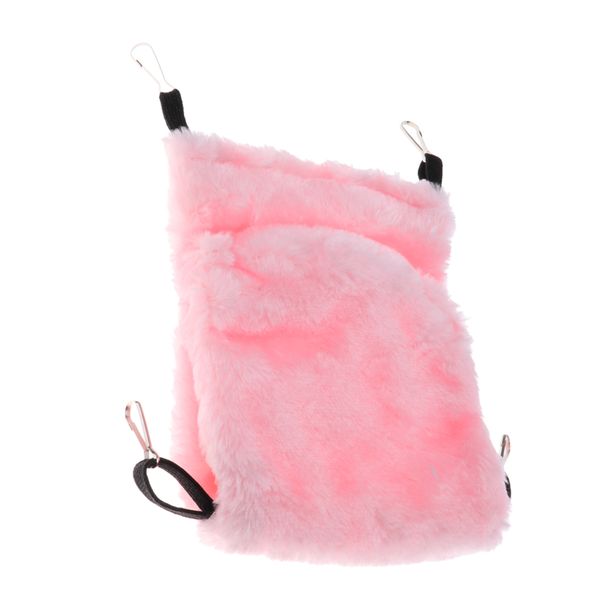 

дважды палубе короткий плюш гамак качели клетка подвесная кровать для крысы, хомяка, хорька, кролик, попугай