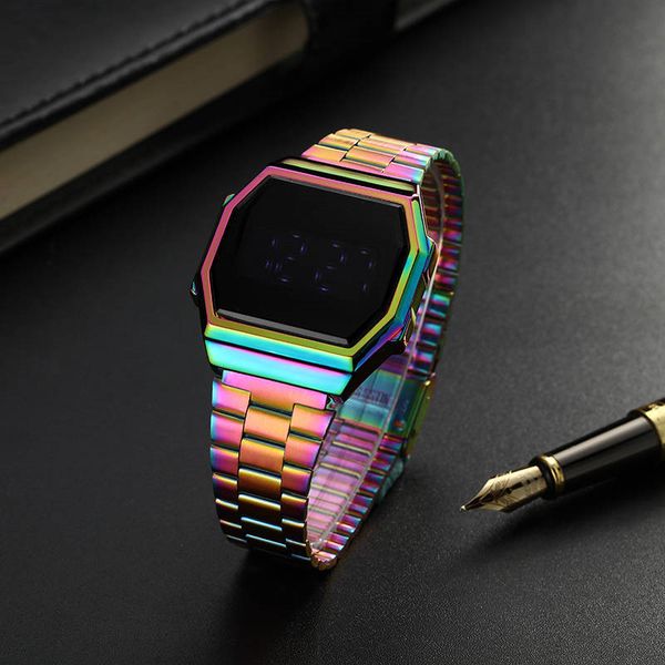 

2021 new luxury mens watches sport led digital relÃ³gio designer watch japan brand wristwatches relojes de lujo para hombre datejust, Slivery;brown