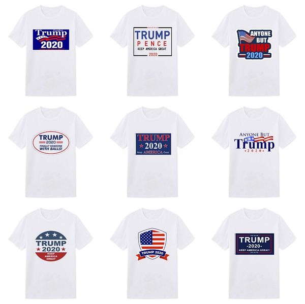 

2020 fashion luxury designer trump t-shirt hip hop white casual trump t-shirt man letter trump t-shirt m-3 xl kk08 #884, White;black